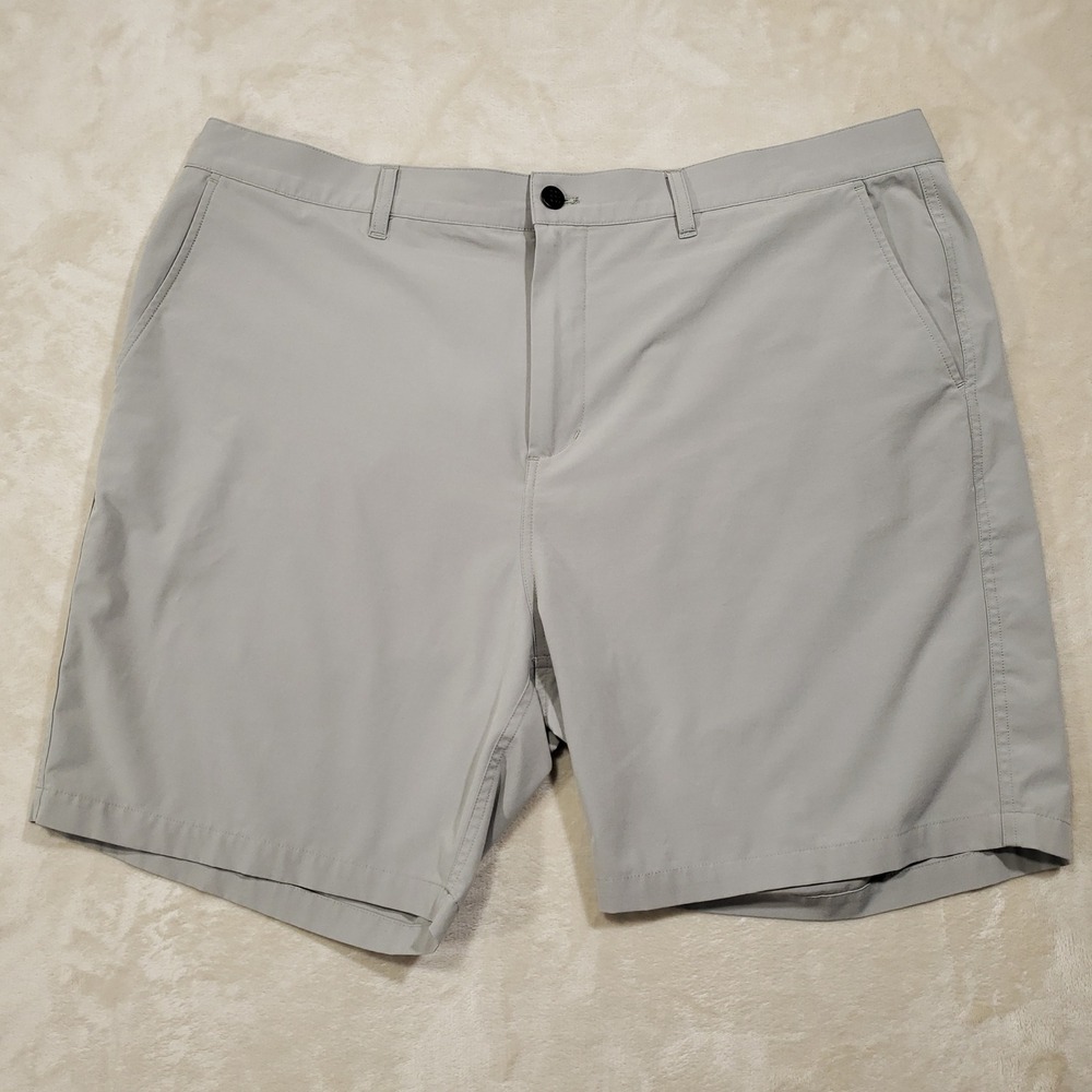 Free Fly Shorts Men 38 Gray Performance Stretch Repreve Organic Cotton Lifestyle